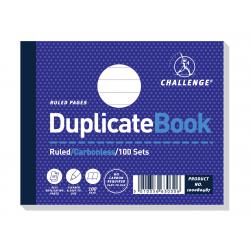 Challenge Carbonless Duplicate Book 105x130mm Pack of 5