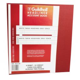 Guildhall Headliner Account Book 80 pages 48/4-12