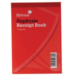 Silvine Receipt Book Gummed Duplicate 230