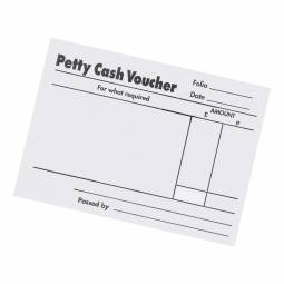 ValueX Petty Cash Pads 80 sheets Pack of 5