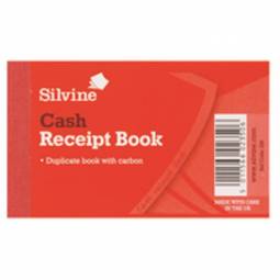 Silvine Receipt Book Gummed Duplicate 228